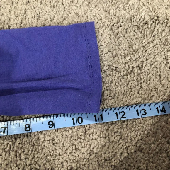 Soft Surroundings Birdsong Seamed Dress in Purple Iris Long Sleeve Size Medium - Picture 11 of 12